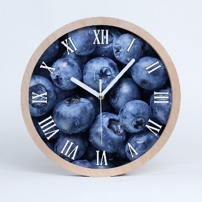 Zegar ścienny drewniany Jagody