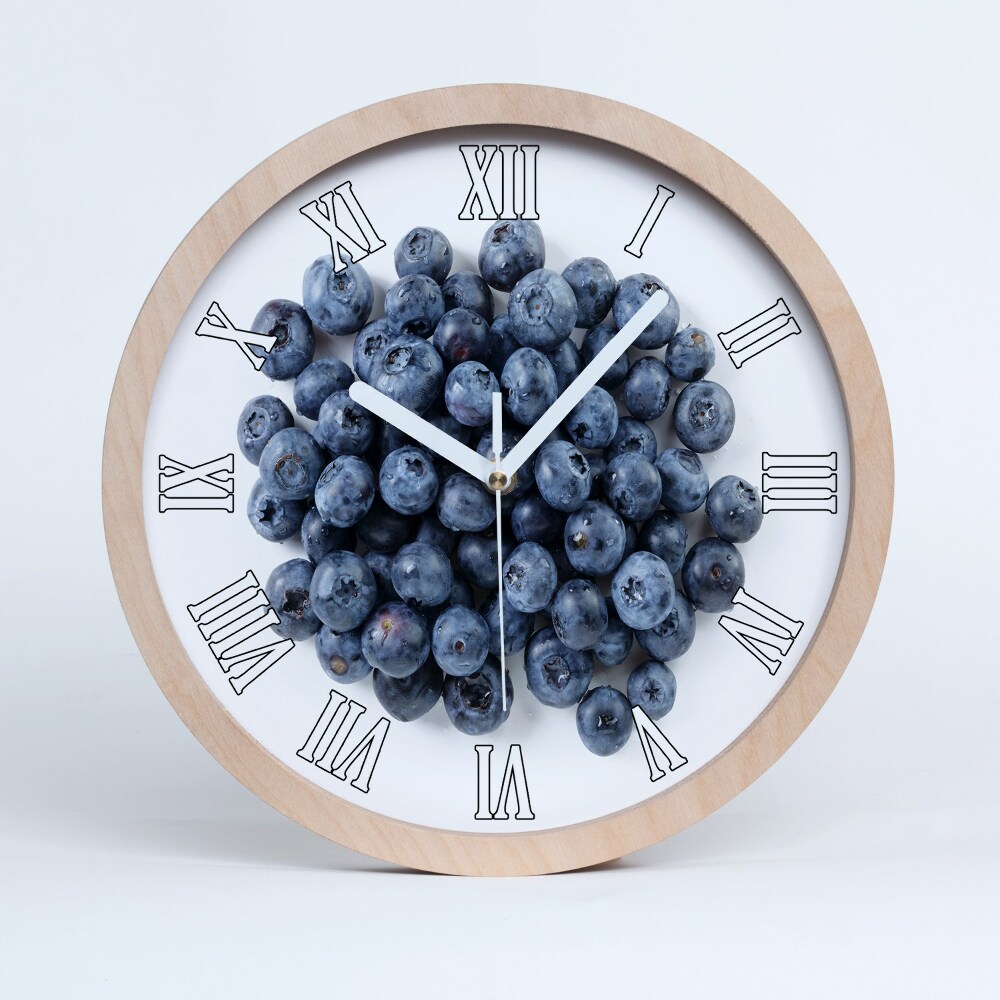 Zegar ścienny drewniany Jagody