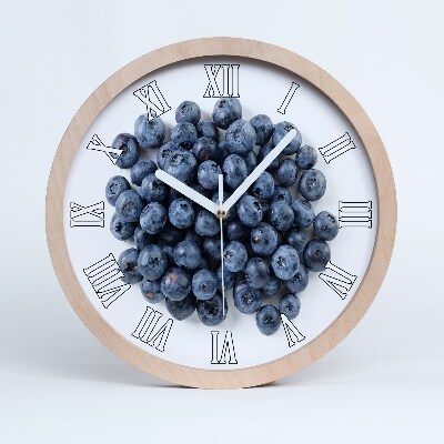 Zegar ścienny drewniany Jagody
