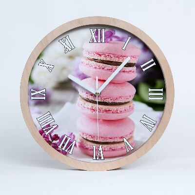 Zegar drewniany Ciastka