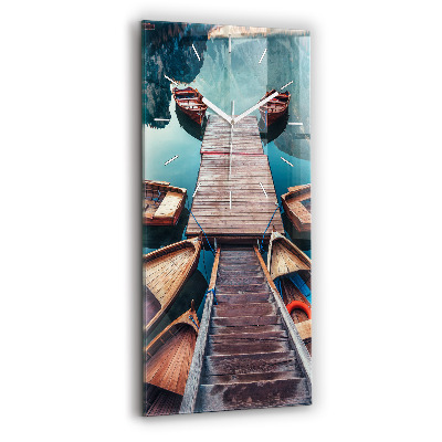 Zegar szklany Pomost i Jezioro