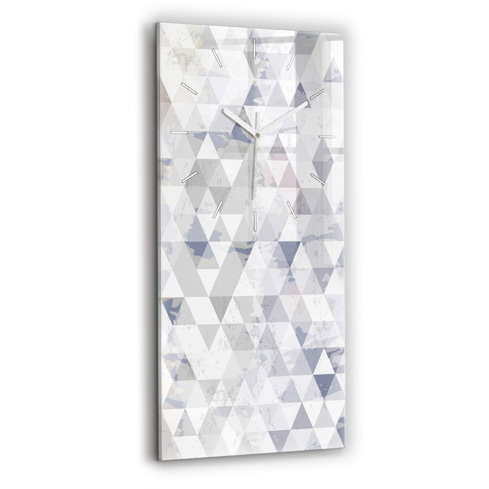 Zegar szklany Wzór geometryczny