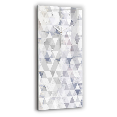 Zegar szklany Wzór geometryczny