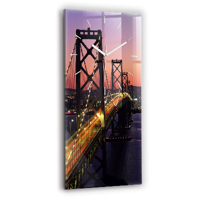 Zegar szklany USA zachód słońca