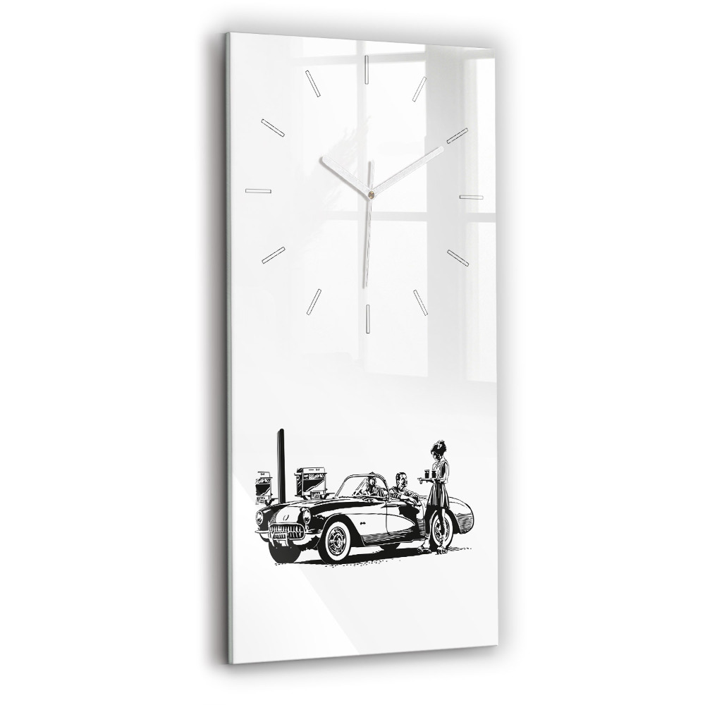 Zegar szklany Retro Ilustracja