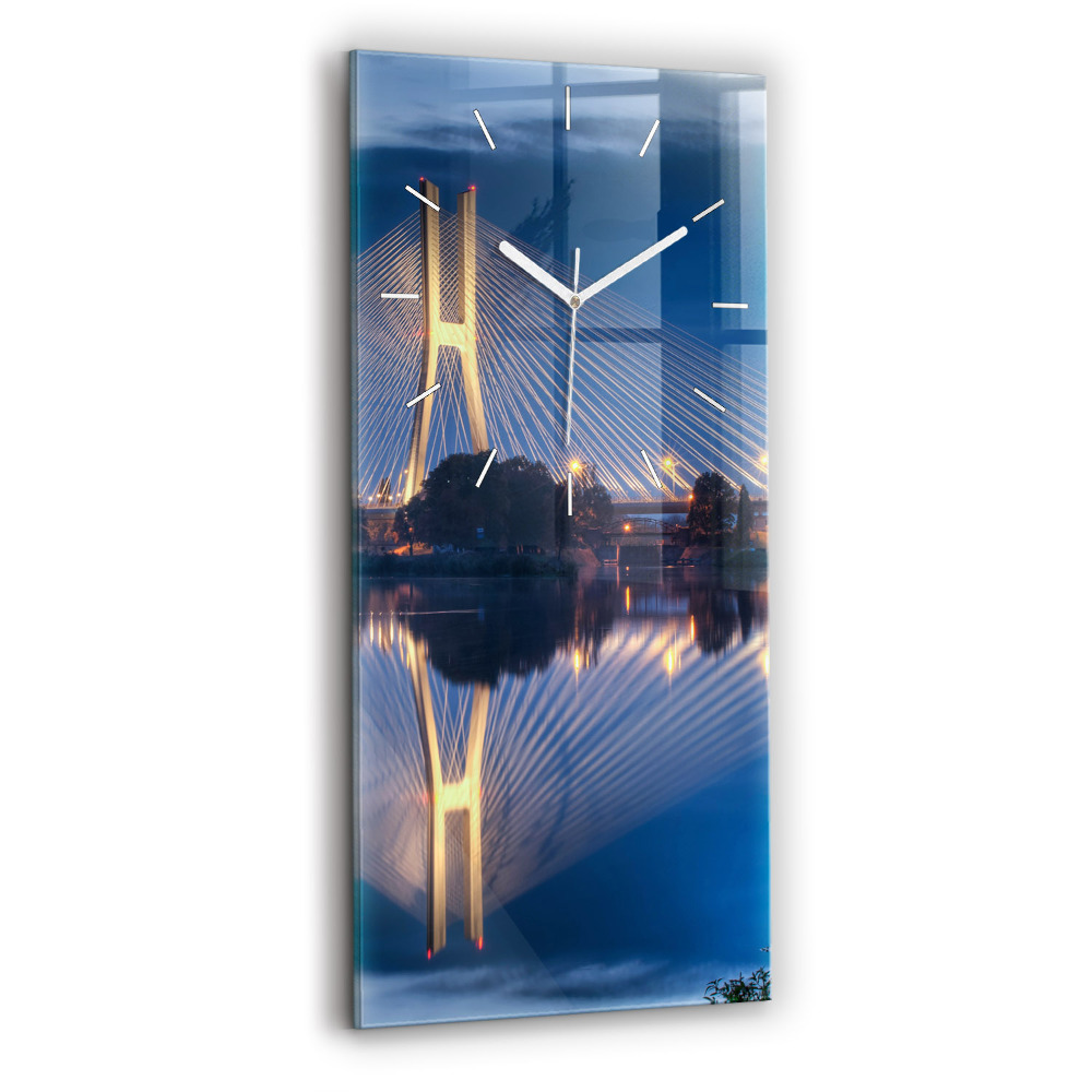 Zegar szklany Most Rędziński Wrocław