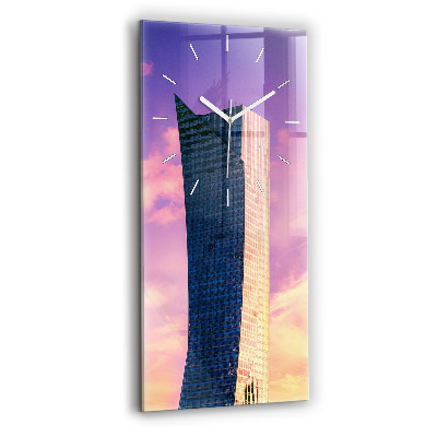 Zegar szklany Drapacz chmur w Warszawie