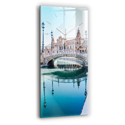 Zegar szklany Plac Hiszpański w Sevilli