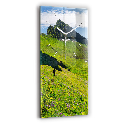 Zegar szklany Rezerwat Hornstrandir Islandia