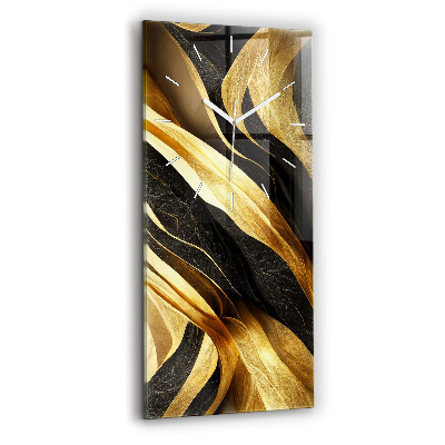 Zegar szklany Elegancka abstrakcja