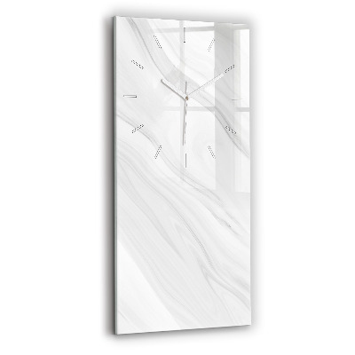 Zegar szklany Dekoracyjny marmur