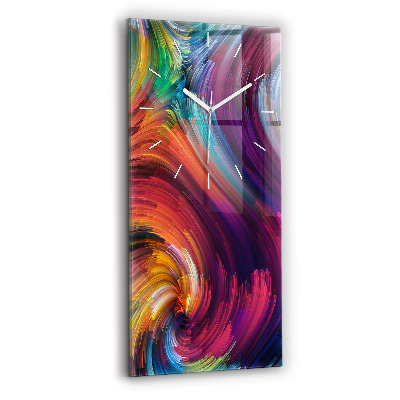 Zegar szklany Abstrakcja sale