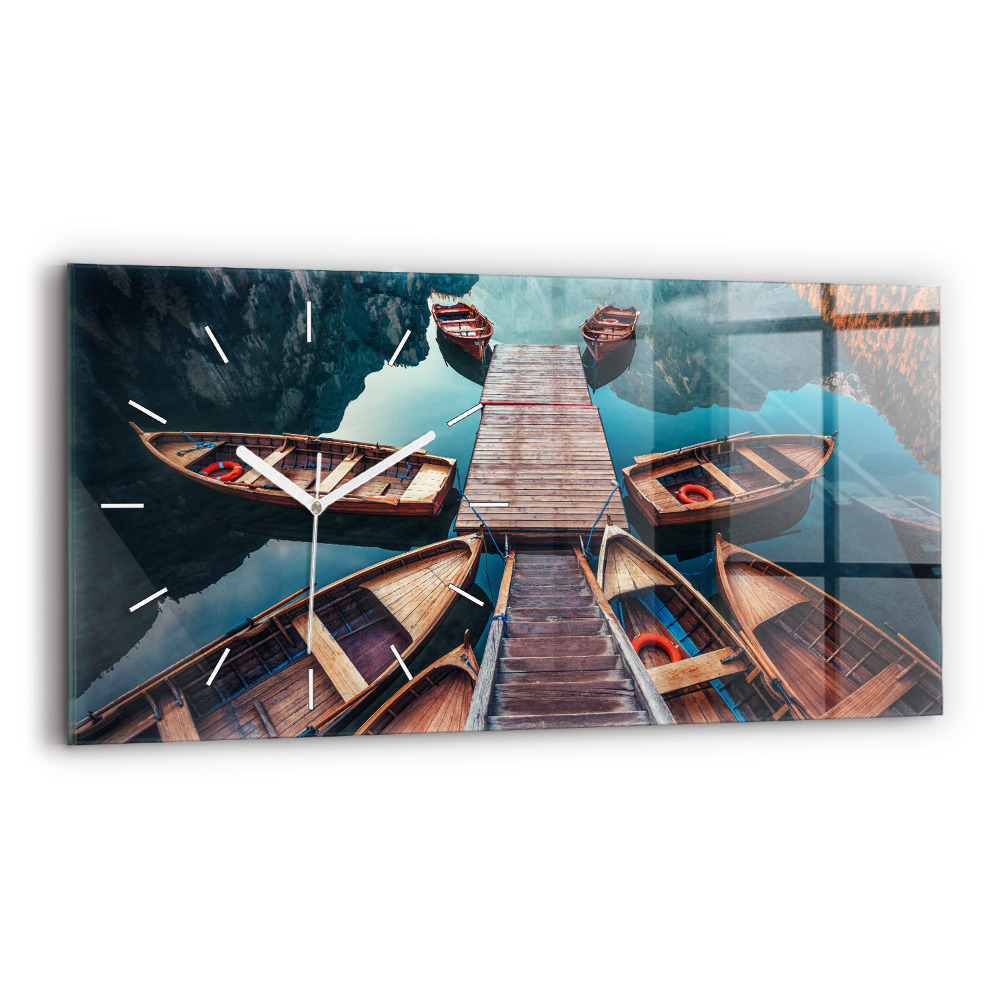 Zegar szklany Pomost i Jezioro