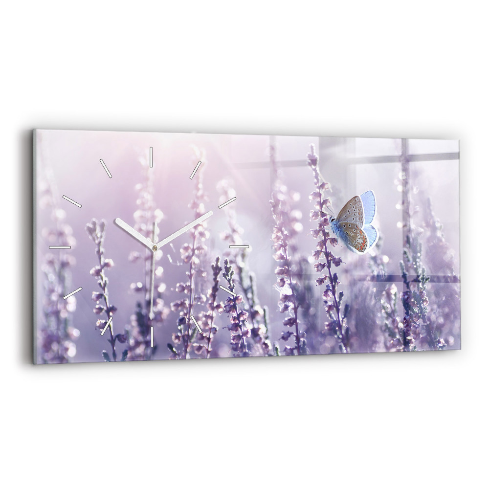 Zegar szklany Abstrakcja