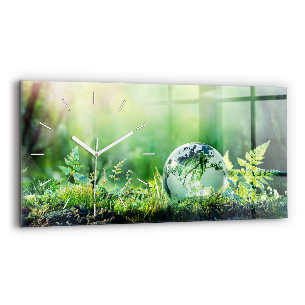 Zegar szklany Kula Ziemska