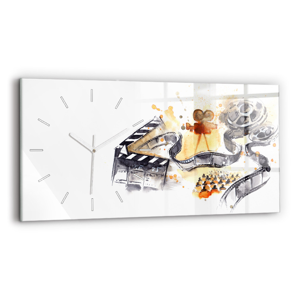 Zegar szklany Kinematografia kamera