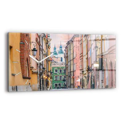 Zegar szklany Stare miasto w Warszawie