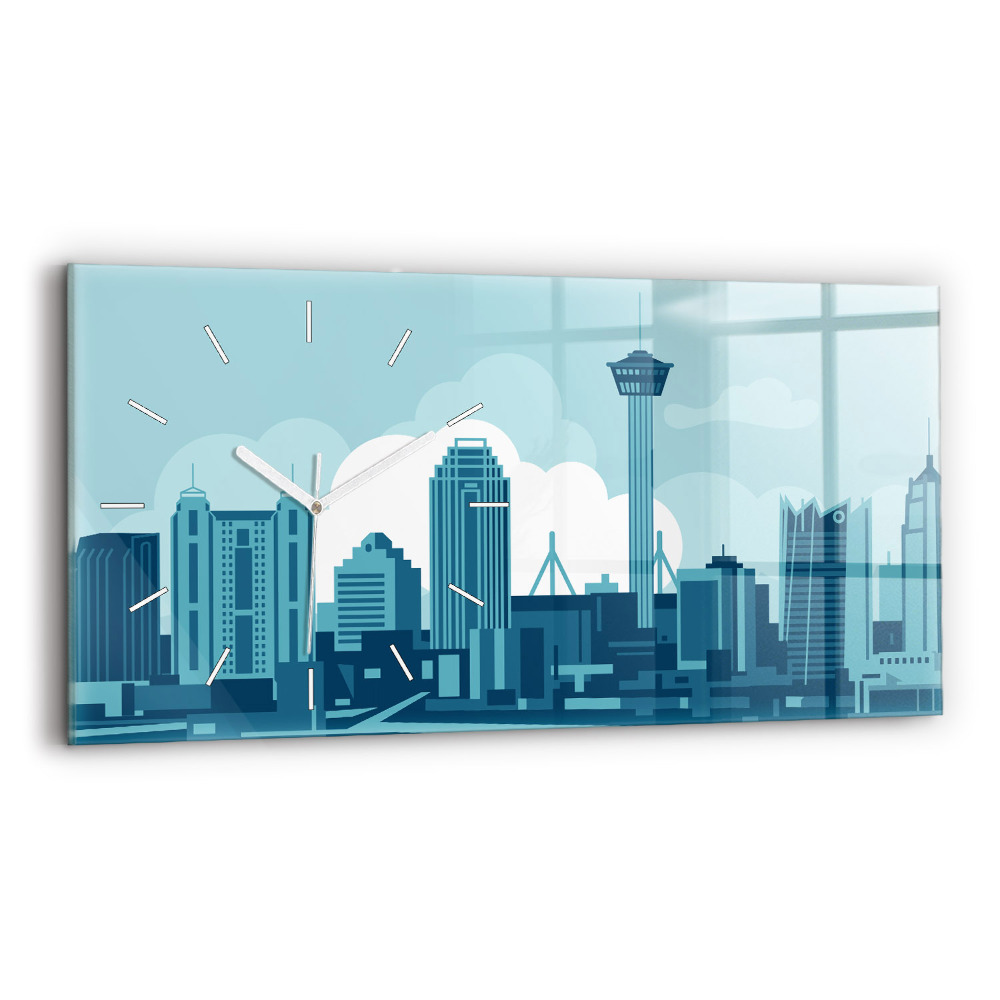 Zegar szklany Architektura w USA