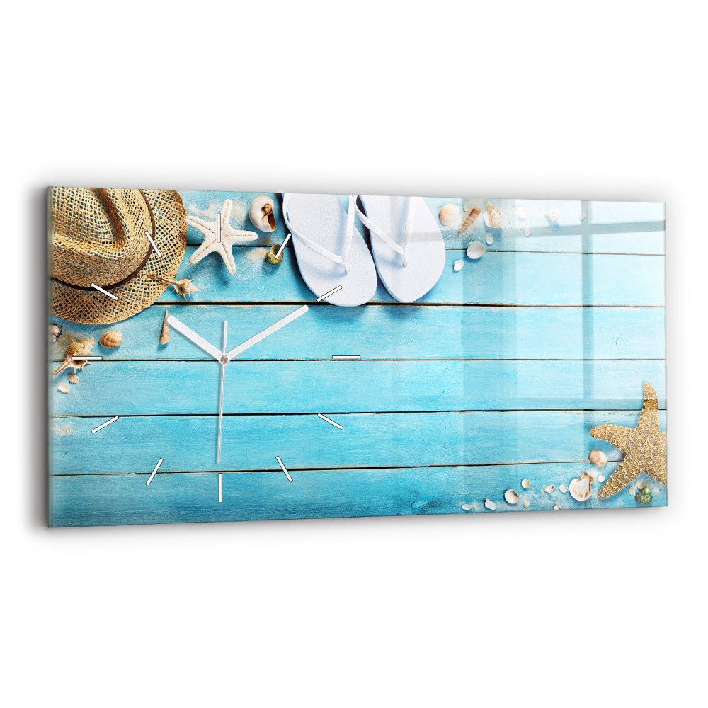 Zegar szklany Wakacyjne akcesoria