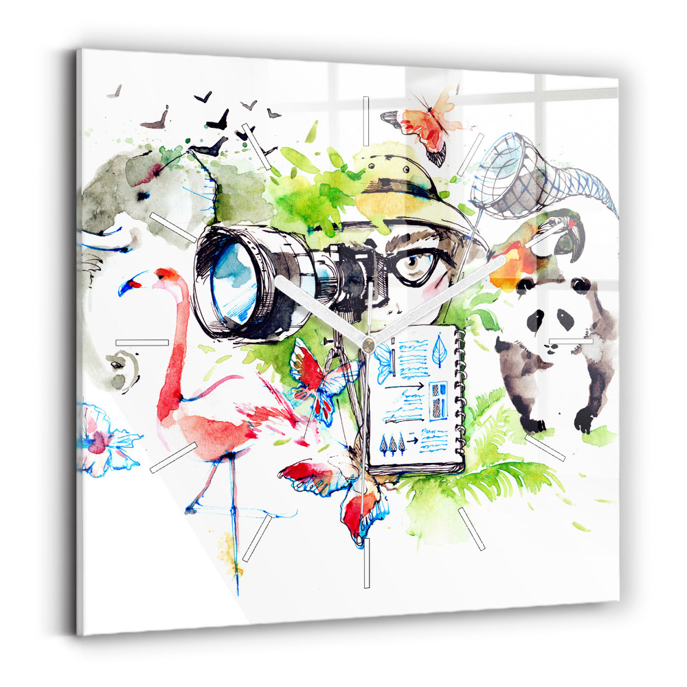 Zegar szklany Zoolog