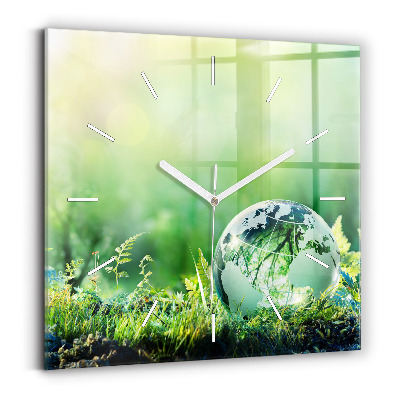 Zegar szklany Kula Ziemska