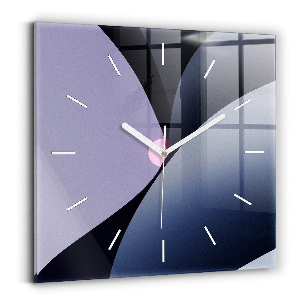 Zegar szklany Abstrakcja słońce