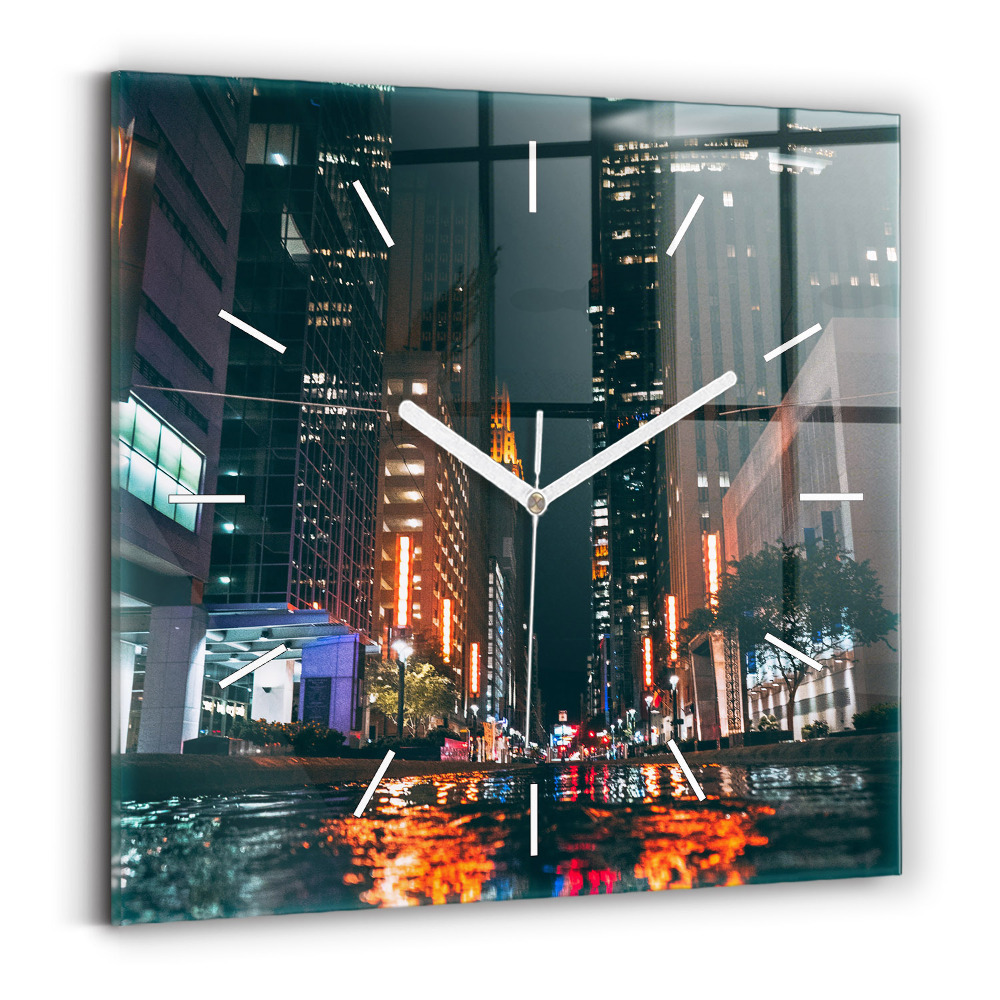 Zegar szklany Hotel Hilton w Houston