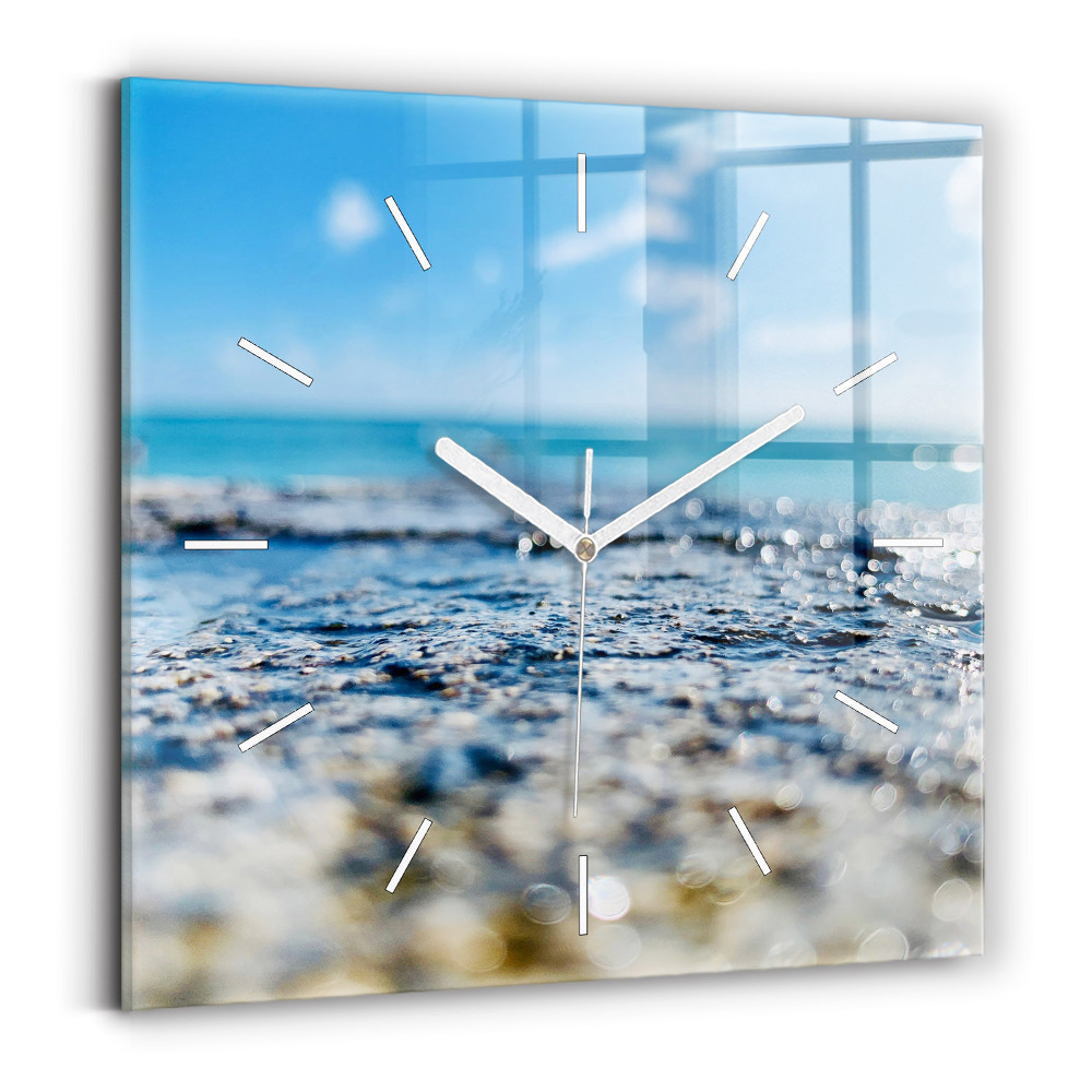 Zegar szklany Fotografia wody