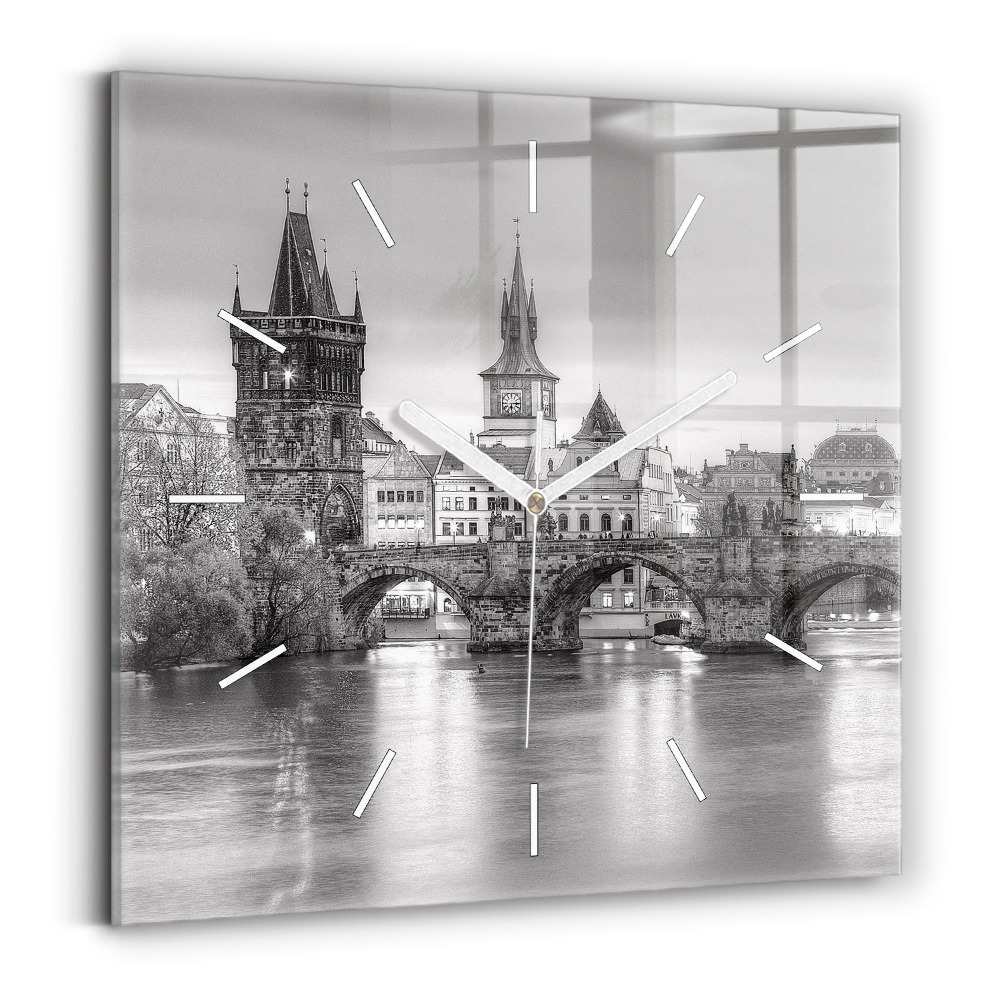 Zegar szklany Most Karola w Pradze