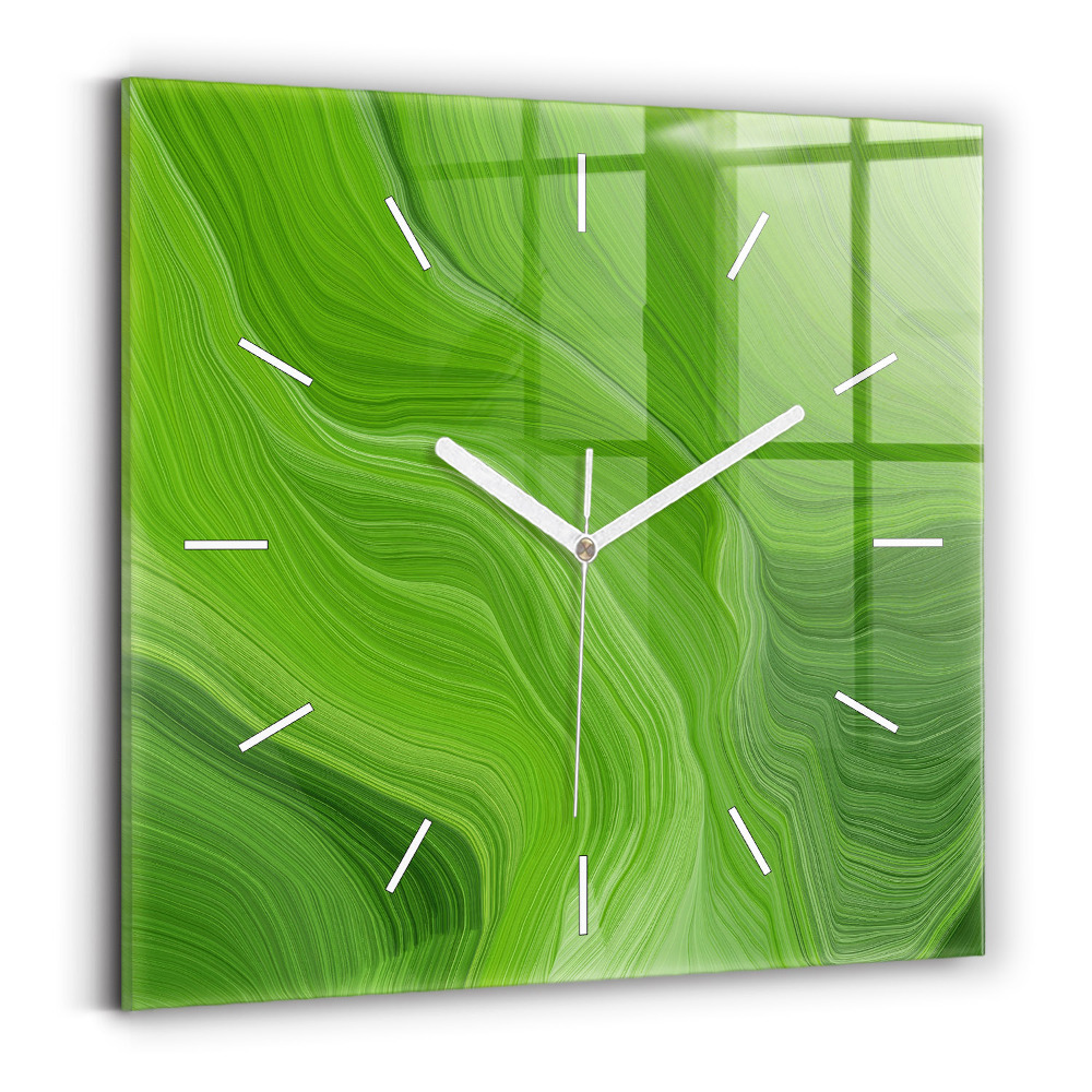 Zegar szklany Nowoczesne fale