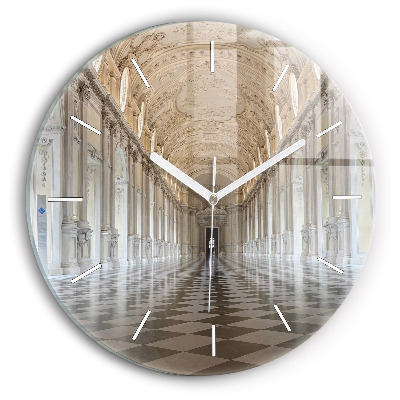 Zegar szklany Muzeum La Veneria Reale