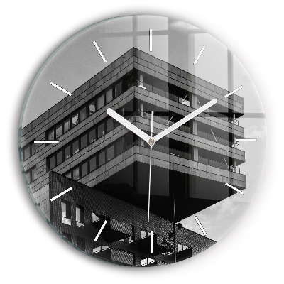 Zegar szklany Architektura w Amsterdamie