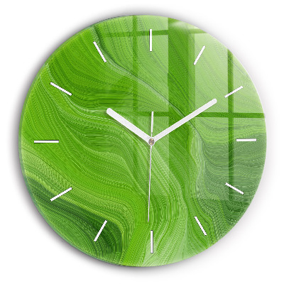 Zegar szklany Nowoczesne fale