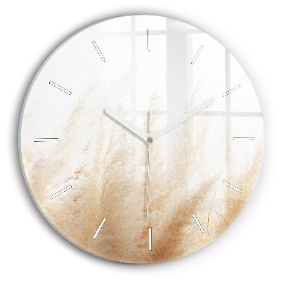 Zegar szklany Kłosy zboża